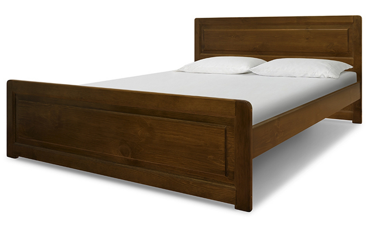 фото: Кровать ВМК-Шале Деревянные Грин 160x200 см